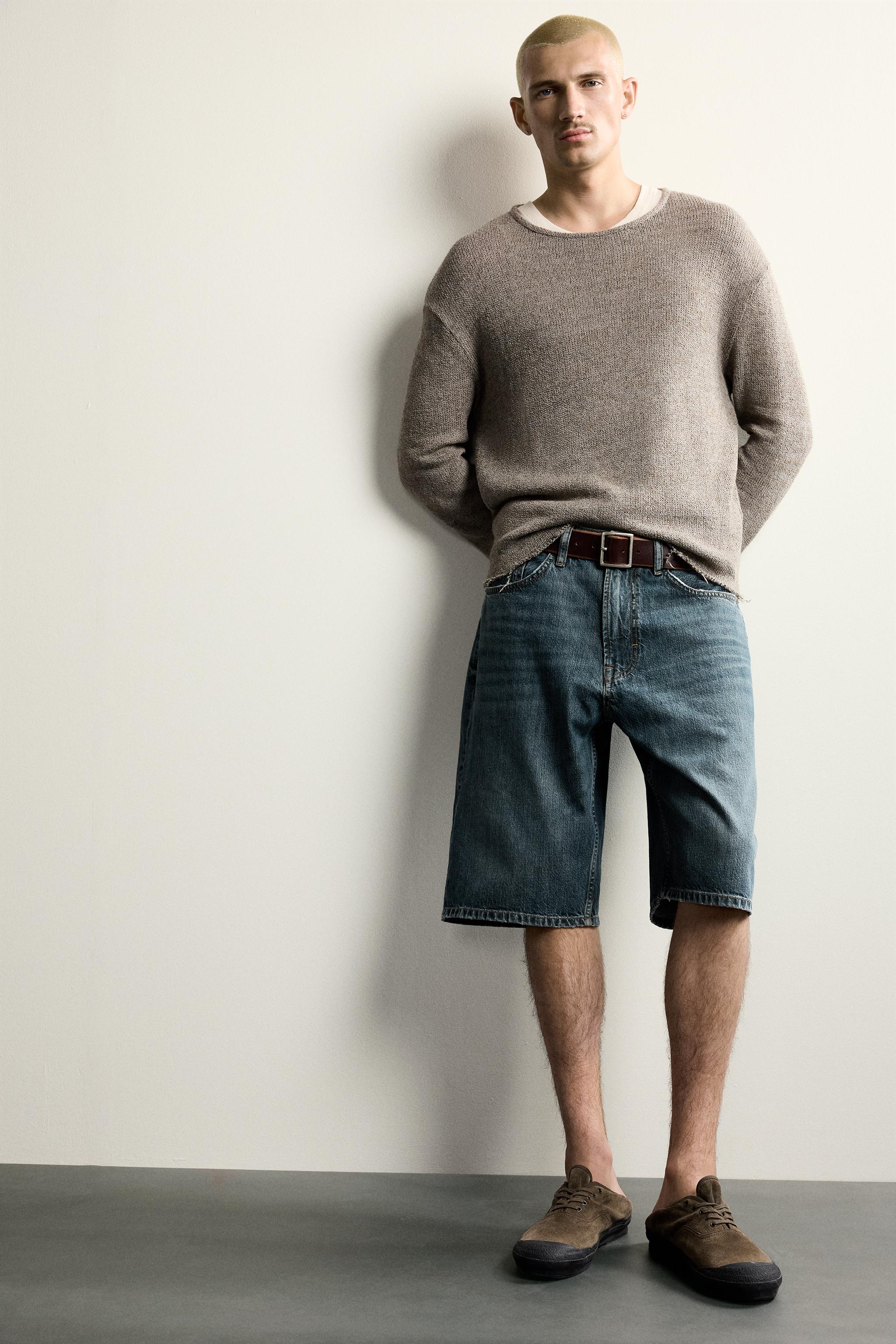 RELAXED FIT KNIT T-SHIRT